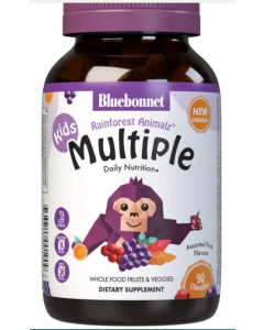 Bluebonnet Rainforest Animalz Children's Multi, 90 Chewables