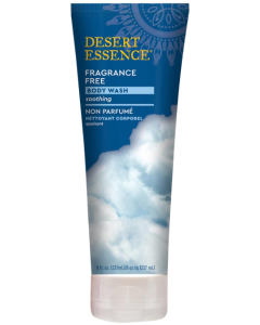 Desert Essence Organics Fragrance Free Body Wash, 8 oz.