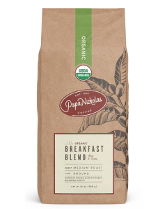 Papa Nicholas Family Reserve Organic Breakfast Blend Ground Coffee, 12 oz.