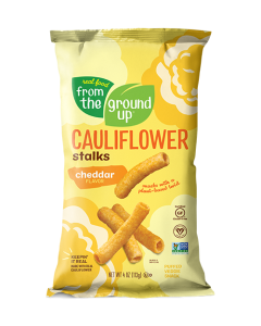 From The Ground Up Cheddar Cauliflower Stalks, 4 oz.