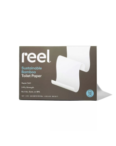 Reel Paper Premium Bamboo Toilet Paper - Front view - Front view