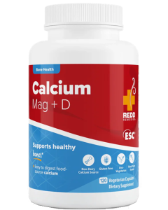 Redd Remedies Calcium Mag + D, 120 Capsules
