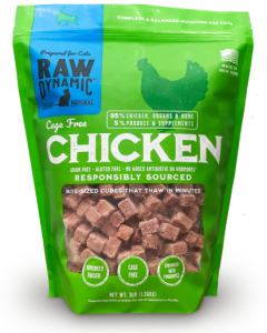 Raw Dynamic Chicken Freeze Dried Food for Cats - Front view
