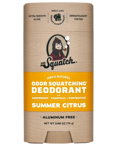Dr. Squatch Summer Citrus Deodorant - Front view
