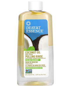 Desert Essence Coconut Oil Dual Phase Pulling Rinse 8 fl. oz.