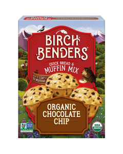 Birch Benders Organic Chocolate Chip Quick Bread and Muffin Mix - Front view
