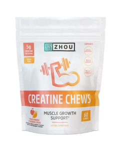 Zhou Creatine Chews Peach Mango - Front view