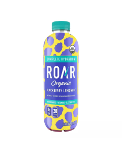 Roar Beverage Organic Blackberry Lemonade Hydration Drink - Front view