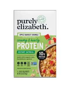 Purely Elizabeth Apple Harvest Crumble Protein Instant Oatmeal - Front view