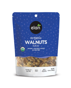 Elan Organic Raw Walnuts - Front view