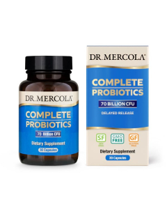 Dr. Mercola Complete Probiotics, 70 Billlion CFU, 30 Capsules
