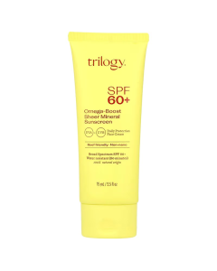 Trilogy SPF 60+ Omega-Boost Sheer Mineral Sunscreen - Front view