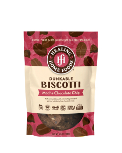 Healing Home Foods -Dunkable Mocha Biscotti 4.5 oz