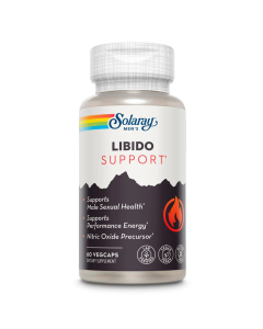 Solaray Men's Libido Support, 60 Veg Capsules - Front view