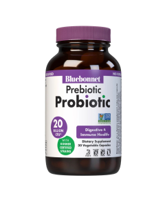 Bluebonnet Prebiotic Probiotic 20 Billion CFU^ - Front view