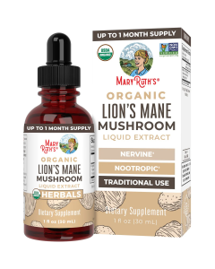 MaryRuth's Organic Lion’s Mane Liquid Drops - Front view