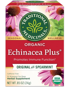 Traditional Medicinals Echinacea Plus Tea, 16 Tea Bags