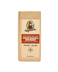 Dr. Squatch Men's Natural Body Wash Wood Barrel Bourbon - Front view