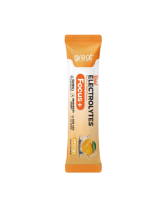 Great Naturally Electrolytes Focus+ Orange Stick - Front view