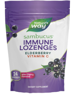 Nature's Way Sambucus Wild Cherry, 40 Lozenges