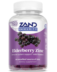 Zand Elderberry Zinc Gummies, 60 gummies