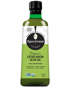 Spectrum Culinary Organic Unrefined Extra Virgin Olive Oil, 25.4 fl. oz.