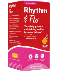 Redd Remedies Rhythm & Flo, 60 Capsules - Front view