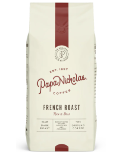 Papa Nicholas French Roast Ground, 12 oz.