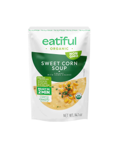 Eatiful Organic Sweet Corn Soup - Front view