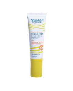Seaweed Bath Co. Sheer Tint Face Fluid SPF 50 - Front view