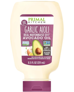 Primal Kitchen Garlic Aioli Mayo - Front view