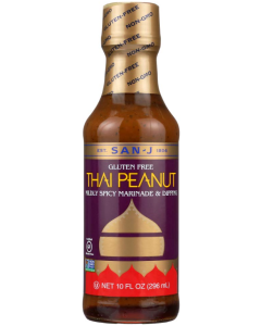 San-J Thai Peanut Sauce, Gluten-Free, 10 fl. oz.
