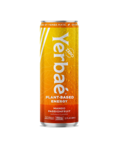 Yerbae Mango Passion Fruit Plant Based Energy Drink - Front view