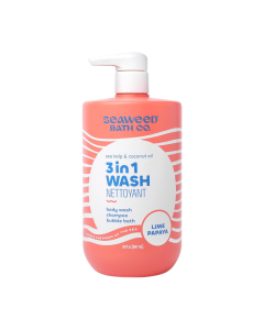 Seaweed Bath Co. Lime Papaya 3-1 Body Wash - Front view