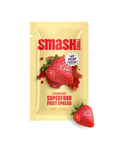 Smash Foods Chia Strawberry Superfood Fruit Spread - Front view