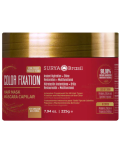 Surya Brasil Color Fixation Restorative Hair Mask, 7.94 oz.