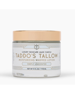Taddo's Tallow Moisturizing Whipped Lotion Unscented - Front view