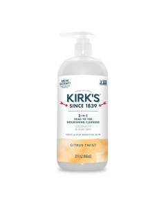 Kirk's 3-in-1 Head to Toe Nourishing Cleanser Citrus Twist - Front view