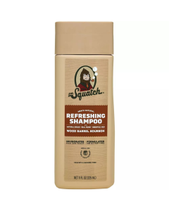 Dr. Squatch Wood Barrel Bourbon Shampoo - Front view