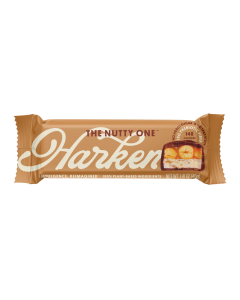 Harken Sweets The Nutty One Peanut & Date Caramel Candy Bar - Front view
