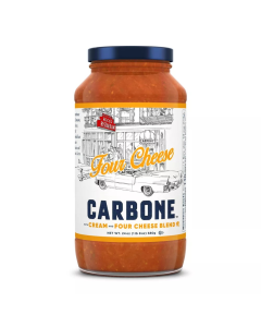 Carbone Four Cheese Pasta Sauce - Front view