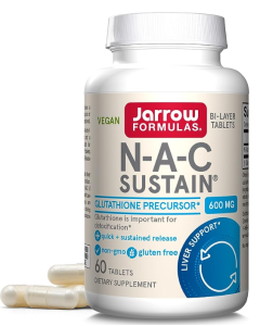 Jarrow N-A-C Sustain, 60 Tablets