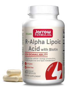 Jarrow R-Alpha Lipoic Acid, 60 Capsules