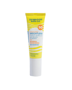 Seaweed Bath Co. Weightless Face Shield SPF 50 - Front view