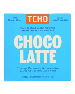 Tcho Choco Latte Chocolate Bar - Front view
