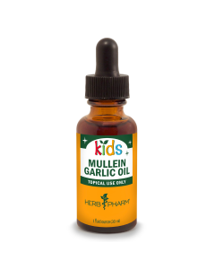 Herb Pharm Kids Mullein Garlic Oil - Front view