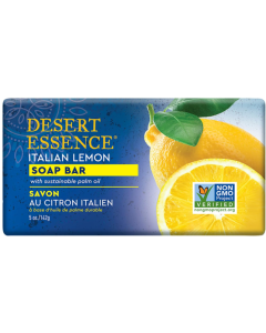 Desert Essence Exfoliating Italian Lemon Soap Bar