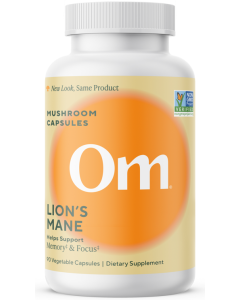 Om Lions Mane Mushroom Capsules - Main