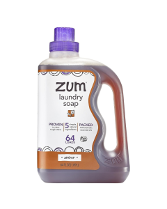 Zum Clean Laundry Soap Amber - Front view