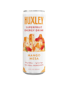 Huxley Superfruit Energy Drink Mango Mesa - Front view